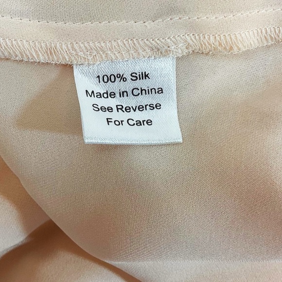 Parker Silk Surplice Peplum Top - Picture 5 of 6